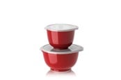Akcesoria kuchenne - Rosti - Margrethe bowls Set of 2 + lids - Red - 29929