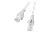 Kabel sieciowy - Lanberg patch cable - 1 m - RAL 7035 grey - Szary - 1m - PCU6-20CC-0100-S