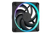 Wentylator obudowy - Fractal Design Momentum 14 RGB (3-pack) - Wentylator obudowy - 140mm - Czarny - FD-F-MR1-1403