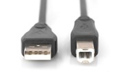 Kabel USB - DIGITUS USB 2.0 Type-A to Type-B - 1.8m - AK-300105-018-S