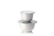 Akcesoria kuchenne - Rosti - Margrethe bowls Set of 2 + lids - White - 29928