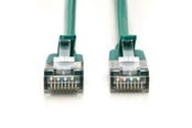 Kabel sieciowy - DIGITUS CAT 6A F-FTP Slim Patch Cord - 1m - Zielony - 1m - DK-1632-A-010S-G
