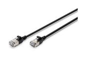 Kabel sieciowy - DIGITUS patch cable - 2 m - black - Czarny - 2m - DK-1632-A-020S-BL