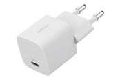 Telefon - Adapter i Ładowarka - Belkin BoostCharge power adapter - PPS technology - 24 pin USB-C - 25 Watt - WCA012KQWH