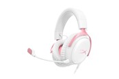 Akcesoria dla graczy - HyperX Cloud III White/Pink Gaming Headset - Wired Headset - Sony PlayStation 4 - 9W1Q4AA