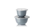 Akcesoria kuchenne - Rosti - Margrethe bowls Set of 2 + lids - Dusty Blue - 29934