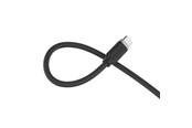 Kabel USB - ALOGIC Elements Silicone USB-C to USB-C Charging Cable 240W with Bundle Strap and Durable Design - Black - ELSI5U2CCBK1