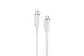 Kabel USB - ALOGIC Elements 240W USB-C to USB-C Charging Cable 2m Silicone - White - ELSI5U2CCWH2