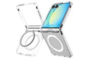 Telefon - Pokrowiec i etui - Spigen Ultra Hybrid Pro MagSafe - clear white - Samsung Galaxy Z Flip7 - ACS09559