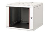 Szafa rack - Equip Pro Mount - rack - 600x600 mm with glass door removable and lockable panels assembled - 9U - EPM-09-6060-G-CBAA