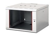 Szafa rack - Equip Pro Mount - rack - 600x600 mm with glass door removable and lockable panels assembled - 7U - EPM-07-6060-G-CBAA