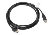Kabel USB - Lanberg - USB extension cable - USB to USB - 3 m - CA-USBE-10CC-0030-BK