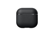 Telefon - Inne akcesoria - PITAKA Aramid Fiber Magnetic Case black/gray - AirPods 4 - APM2404