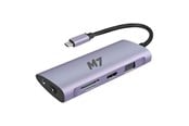 Stacja dokujaca - M7 USB-C 11-in-1 dock with HDMI and VGA SD microSD RJ-45 USB3.0 and USB-C - 032