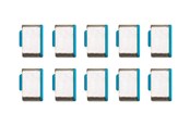 Akcesoria komputerowe - Lindy USB C Port Blockers 10pcs (Blue) - 40466