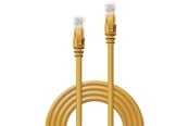 Kabel sieciowy - Lindy Cat6 U/UTP Patch Cord - 5m - Żółty - 5m - 48065