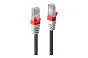 Kabel sieciowy - Lindy Premium patch cable - 1 m - black - Czarny - 1m - 45363