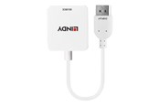 Kabel wyswietlacza - Lindy HDMI to DisplayPort 4K30Hz Converter - 38146