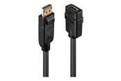 Kabel wyświetlacza - Lindy adapter - 0.15 m - 41005