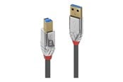 Kabel USB - Lindy CROMO - USB cable - USB Type A to USB Type B - 3 m - 36663