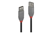 Kabel USB - Lindy Anthra Line - USB extension cable - USB to USB - 3 m - 36704