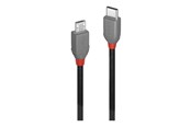 Kabel USB - Lindy Anthra Line - USB-C cable - 24 pin USB-C to Micro-USB Type B - 2 m - 36892