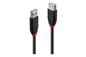 Kabel USB - Lindy USB 2.0 Slimline Active Extension Cable - USB extension cable - USB to USB - 5 m - 42817