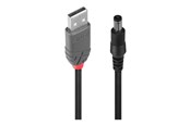 Kabel USB - Lindy USB 2.0 Type A to 5.5mm DC Cable - 1.5m - 70268