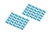 Kabel sieciowy - DIGITUS cable colour coding clips - for patch cable - A-CC-B