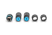 Kabel sieciowy - DIGITUS network coupler - Czarny - DN-93905-OD