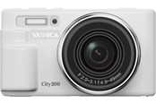 Aparat fotograficzny - Yashica City 200 (White) - YAS-DGC200-WH
