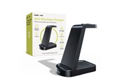 Telefon - Adapter i Ladowarka - Mobile Origin 3in1 Wireless Charger PW14 iPhone Compatible - MO-31MWCH-PW14