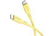 Kabel USB - Pro USB-C <-> USB-C - PD 60W - 1.5m - Żółty - Kabel USB - 4040849777424