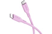 Kabel USB - Pro USB-C <-> USB-C - PD 60W - 1.5m - Różowy - Kabel USB - 4040849777462