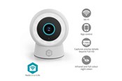 Kamera sieciowa - Nedis SmartLife Outdoor Camera Wi-Fi Spotlight 3MP Full HD 1296p IP65 Cloud Storage (option) / microSD (not included) / Onvif 5 V DC With motion sensor Night vision White - WIFICO14CWT
