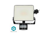 Inteligentny dom - Nedis Smartlife Outdoor Light Motion Sensor 1620 lm Wi-Fi 20 W Warm to Cool White 3000 - 6500 K Aluminum Android™ / IOS - WIFILOFS21FBK