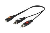 Kabel audio - Vivanco 46/05 01 - audio cable - 20 cm - 4008928460438