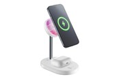 Telefon - Adapter i Ładowarka - CELLULAR Line Mag Duo - WIR2IN1MAGQI2W