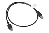 Kabel USB - Lanberg - USB extension cable - USB to USB - 70 cm - CA-USBE-10CC-0007-BK