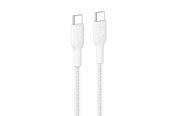 Kabel USB - Belkin USB-C to USB-C 240W 2.0 - Braided PCR - 1m - White - CAB025HQ1MWH