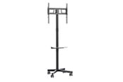 Telewizor - akcesoria - Gembird TV floor stand with caster wheels 32"" - 55" - TVS-55T-03