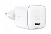 Telefon - Adapter i Ladowarka - Aukey Omnia II Mini 30W - White - PA-B1L White