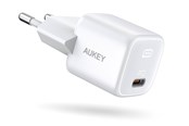 Telefon - Adapter i Ladowarka - Aukey PA-B1 White Omnia Mini 20W - White - PA-B1 WHITE
