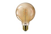 Zarówka LED - Philips Żarówka światła LED Vintage G95 806lm 7.3W/918 (60W) Dimmable Amber E27 - 929004584801
