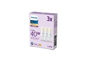 Zarówka LED - Philips Żarówka światła LED 470lm 3.7W/827 (40W) 3-pack G9 - 929003790893