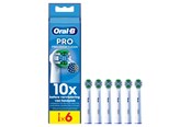 Szczoteczka elektryczna do zebów - Oral-B Akcesoria Precision Clean - 6 pcs - 8006540894088