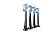 Szczoteczka elektryczna do zębów - Philips Akcesoria Sonicare Premium Plaque Defence- black - 4pcs - HX9044/88