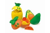 Zabawki dla niemowlat - Clementoni Baby Stacking Fruit 12pcs. - 17512