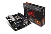 Plyta glówna - Sapphire B650M-E Płyta główna - AMD B650 - AMD AM5 socket - DDR5 RAM - Micro-ATX - 52112-04-40G