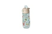 Przybory szkolne - Rice - Plastic Kids Drinking Bottle - Blue Ocean print - 500 mL - PLBOT-OCEB